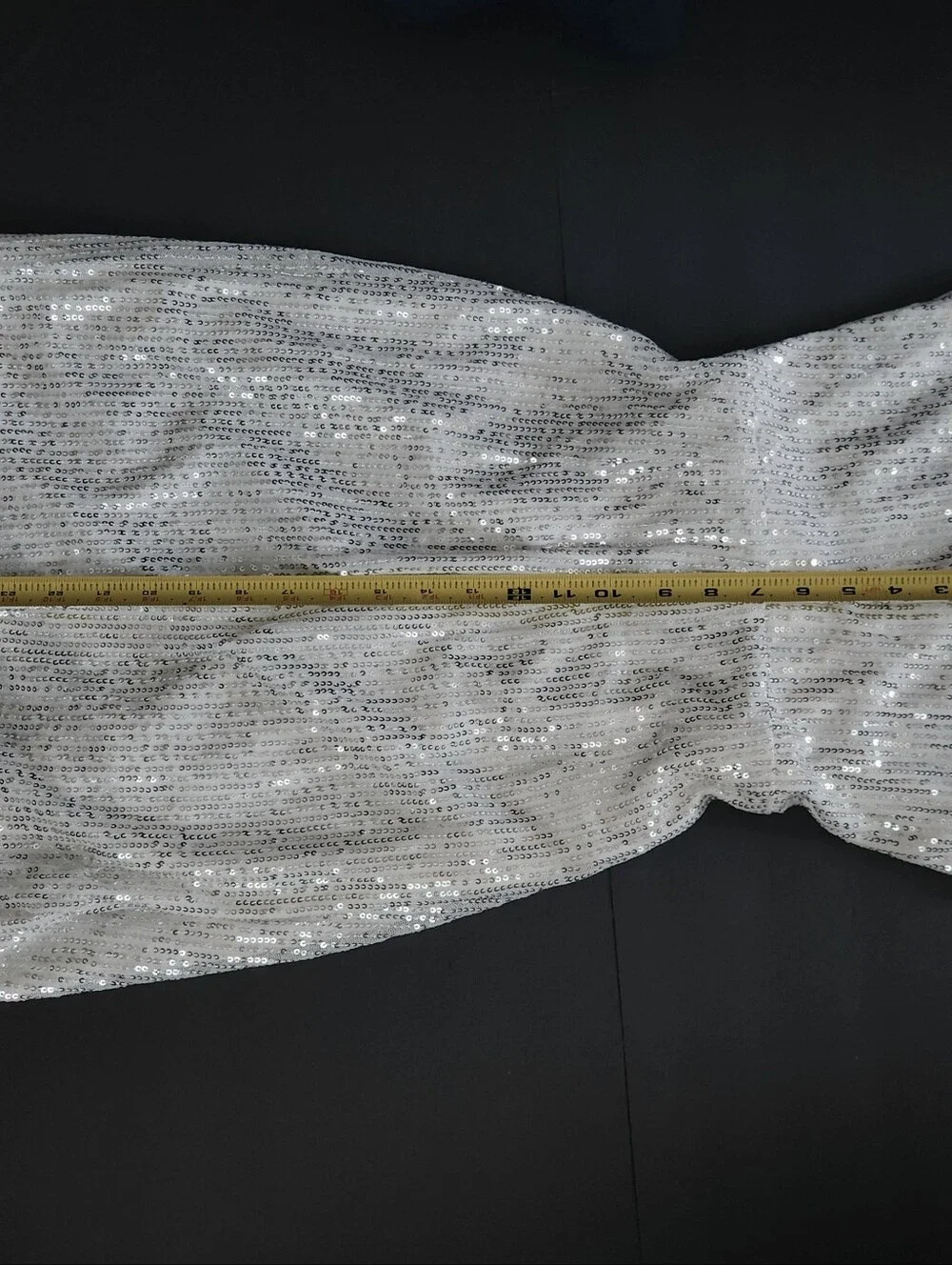 Silver Sequin bodycon dress size small